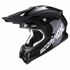 Moto přilba SCORPION VX-16 AIR solid černá Moto přilba SCORPION VX-16 AIR solid černá