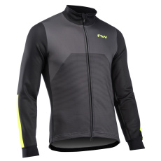 Pánská cyklo bunda Northwave Blade 2  Jacket  Dark Grey/Yellow Fluo