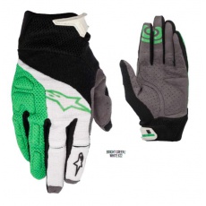 Alpinestars MOAB rukavice  Bright Green White