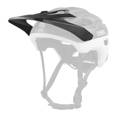 O´Neal kšilt pro přilbu TRAILFINDER EVO SOLID černá/bílá