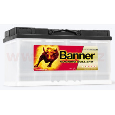 95Ah baterie, 850A, pravá BANNER Running Bull EFB 354x175x190 95Ah baterie, 850A, pravá BANNER Running Bull EFB 354x175x190