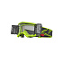 brýle VISION 5 RORA ROLL-OFF WIDE VISION, ALPINESTARS (žlutá fluo/černá, čiré plexi a roll-off systém) 2027