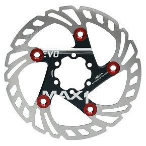 brzdový kotouč MAX1 Evo 160 mm černý brzdový kotouč MAX1 Evo 160 mm černý