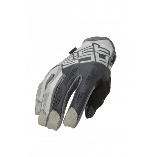 ACERBIS motokrosové rukavice MX X-H šedá