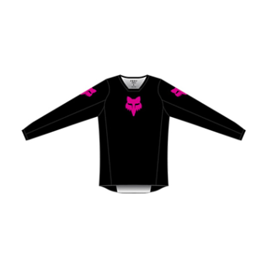 Dámský MX dres Fox Wmns Blackout Jersey  Black/Black