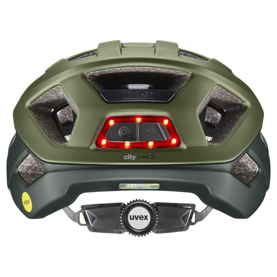 UVEX HELMA CITY I-VO 2 MIPS DARK OLIVE - FOREST MATT (S4106630200)