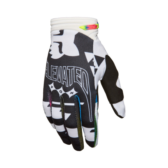 Pánské X rukavice Fox 180 Image Cosmo Glove  White/Black