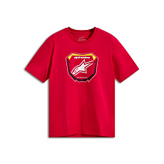 triko PLATE CSF, ALPINESTARS (červená)