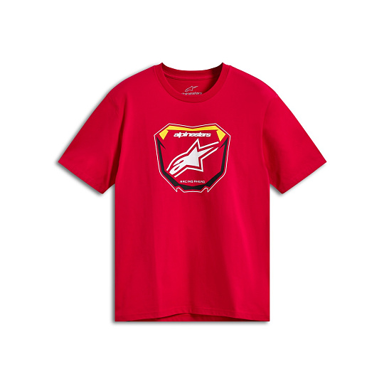 triko PLATE CSF, ALPINESTARS (červená)