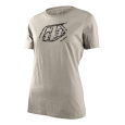 TLD DÁMSKÉ TRIKO S KRÁTKÝM RUKÁVEM CROPPED BADGE VINTAGE WHITE (75311701)
