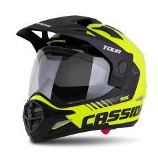 přilba Tour 2.0 Dual, CASSIDA (žlutá fluo/černá/černý matný kšilt, plexi s přípravou pro Pinlock) 2025 přilba Tour 2.0 Dual, CASSIDA (žlutá fluo/černá/černý matný kšilt, plexi s přípravou pro Pinlock) 2025
