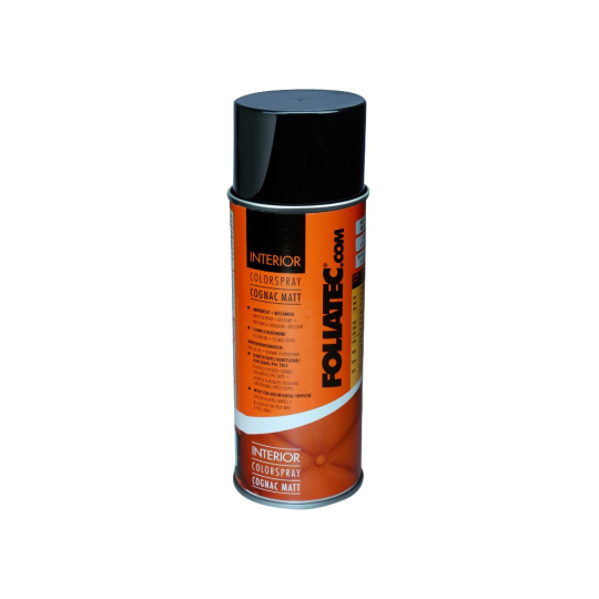 FOLIATEC barva na interiér - Interior Color Spray 400ml, barva: koňaková matná FOLIATEC barva na interiér - Interior Color Spray 400ml, barva: koňaková matná