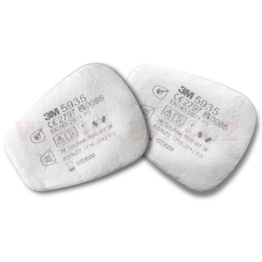 3M™ Částicové filtry P3R 5935, balení 2ks