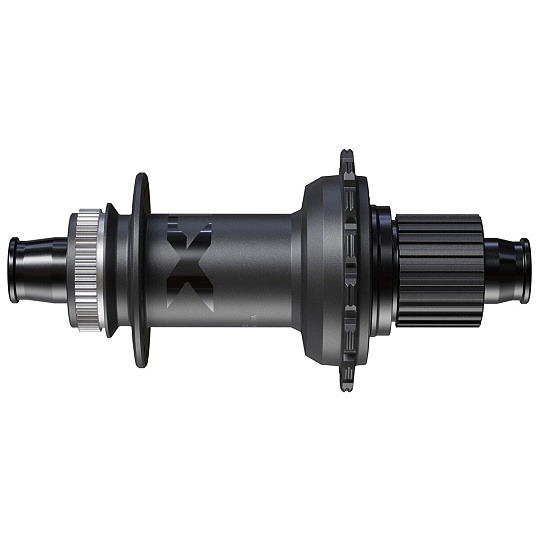 náboj disc SHIMANO XTR FH-M9210-B 32d Center lock 12mm e-thru-axle 148mm 12 speed zadní černý, box
