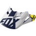 Náhradní kšilt Fox MX16 V1 HELMET VISOR-RACE SE Black 