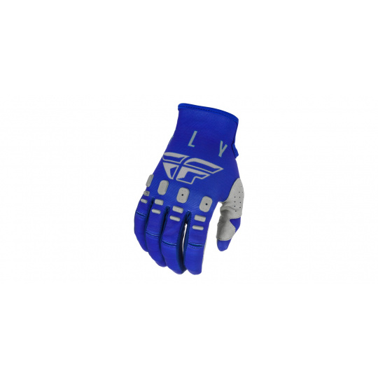 rukavice KINETIC K121, FLY RACING (modrá/modrá/šedá)
