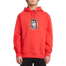 Pánská mikina Volcom Merick P/O Fiery Red Pánská mikina Volcom Merick P/O Fiery Red