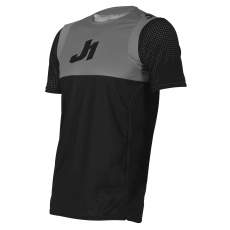 Dres JUST1 J-FLEX kr. rukáv černá/šedá Dres JUST1 J-FLEX kr. rukáv černá/šedá