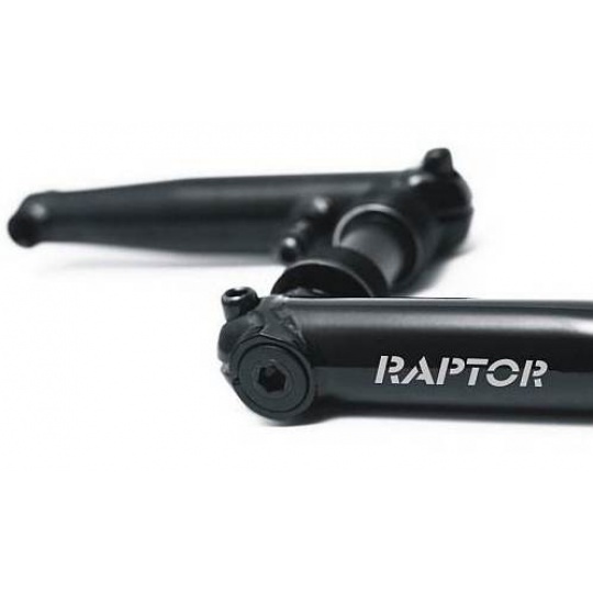 Raptor kliky 3pc. Crmo Tubular  plus  Spanish BB černé