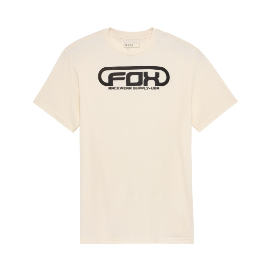 Pánské triko Fox Global Ss Prem Tee  Off White