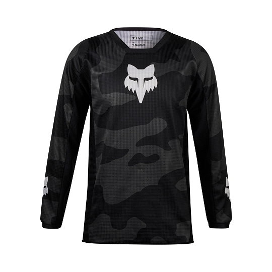 Dětský MX dres Fox Yth 180 Bnkr Jersey  Black Camo