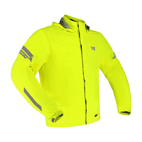 Moto pláštěnka bunda RICHA RAIN STRETCH 2L HOODIE fluo žlutá Moto pláštěnka bunda RICHA RAIN STRETCH 2L HOODIE fluo žlutá