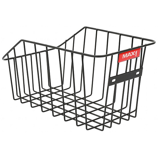 koš zadní na kolo MAX1 M na kolo černý užší provedení koš zadní na kolo MAX1 M na kolo černý užší provedení