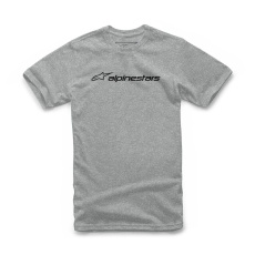 Alpinestars Linear Tee Tričko - Grey Heater/Black Alpinestars Linear Tee Tričko - Grey Heater/Black