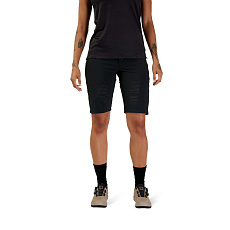 Dámské cyklo šortky Fox W Flexair Short Black Dámské cyklo šortky Fox W Flexair Short Black
