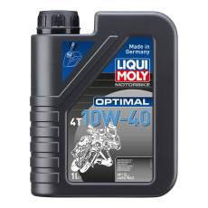 LIQUI MOLY Motorbike 4T 10W40 Optimal, minerální motorový olej 1 l LIQUI MOLY Motorbike 4T 10W40 Optimal, minerální motorový olej 1 l