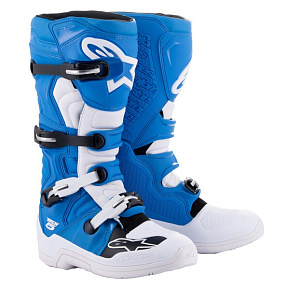 boty TECH 5, ALPINESTARS (modrá/bílá/černá)