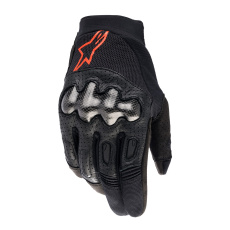rukavice MEGAWATT 2, ALPINESTARS (černá/červená fluo) 2025 rukavice MEGAWATT 2, ALPINESTARS (černá/červená fluo) 2025