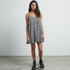 Dámské šaty Volcom Thx Its A New Dress Black White Dámské šaty Volcom Thx Its A New Dress Black White