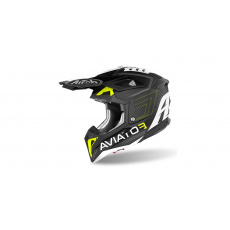 přilba AVIATOR 3.0 Primal, AIROH (matná žlutá) 2022 přilba AVIATOR 3.0 Primal, AIROH (matná žlutá) 2022