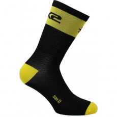SIXS SHORT LOGO MTB ponožky černá/žlutá