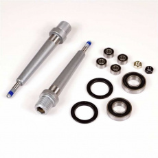 Plus Flat Pedal Right Axle Rebuild Kit | Incl. axle, three bearings, seal, an