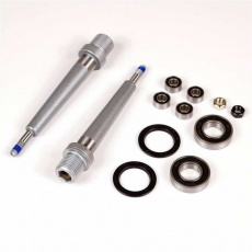 Plus Flat Pedal Right Axle Rebuild Kit | Incl. axle, three bearings, seal, an Plus Flat Pedal Right Axle Rebuild Kit | Incl. axle, three bearings, seal, an