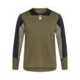 Dětský cyklo dres Fox Yth Defend Ls Jersey  Olive Green