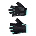 Dámské cyklo rukavice Northwave Active Woman Short Fingers Glove  Black/Light Blu
