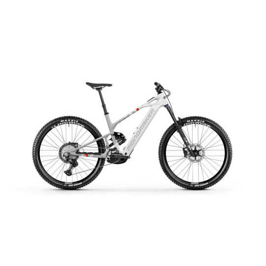 MONDRAKER Crafty Carbon R, bunker grey/fog grey/flame red, 2025