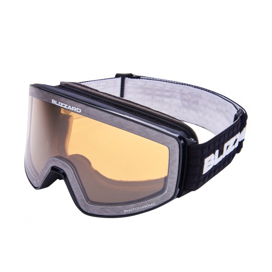 lyžařské brýle BLIZZARD Ski Gog. 931 MDAFO, black matt, amber1-3, silver mirror