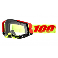 RACECRAFT 2 100% - USA , brýle Wiz - čiré plexi RACECRAFT 2 100% - USA , brýle Wiz - čiré plexi