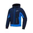bunda RADIUM TECH HOODIE, ALPINESTARS (tmavě modrá/modrá) 2026