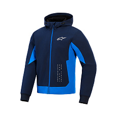 bunda RADIUM TECH HOODIE, ALPINESTARS (tmavě modrá/modrá) 2026
