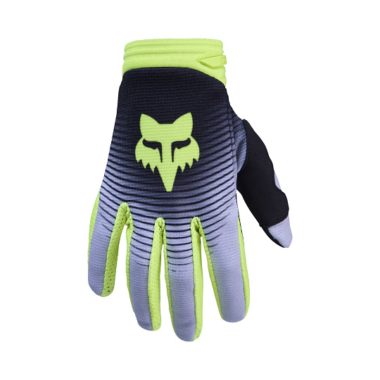 Dětské MX rukavice Fox Yth 180 Collect Glove  Grey/Yellow