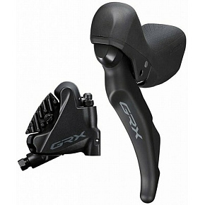 řazení SHIMANO GRX RX600 dual control 1x11 speed, třmen RX400 (levé) J-kit, v krabičce řazení SHIMANO GRX RX600 dual control 1x11 speed, třmen RX400 (levé) J-kit, v krabičce