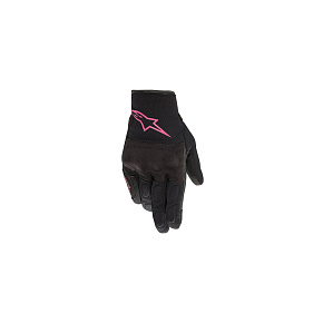 rukavice STELLA S MAX DRYSTAR, ALPINESTARS (černá/růžová) 2027