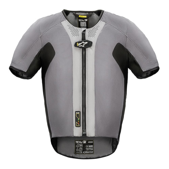 airbagová vesta TECH-AIR®5 system, ALPINESTARS (šedá/černá) 2025