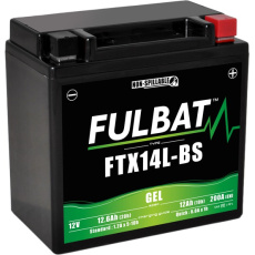 baterie 12V, YTX14L-BS GEL, 12V, 12Ah, 200A, bezúdržbová GEL technologie 150x87x145 FULBAT (aktivovaná ve výrobě) baterie 12V, YTX14L-BS GEL, 12V, 12Ah, 200A, bezúdržbová GEL technologie 150x87x145 FULBAT (aktivovaná ve výrobě)