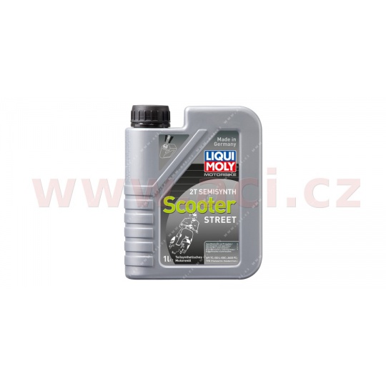 LIQUI MOLY Motorbike 2T Semisynth Scooter, polosyntetický motorový 2T olej 1 l